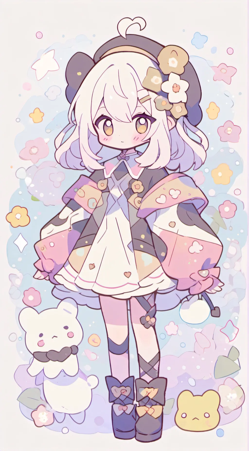 ai character: kyle is sick!  background