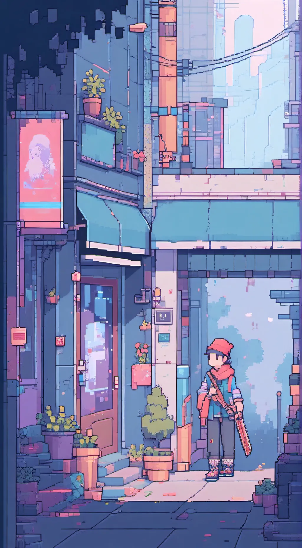 ai character: -!vee!- background