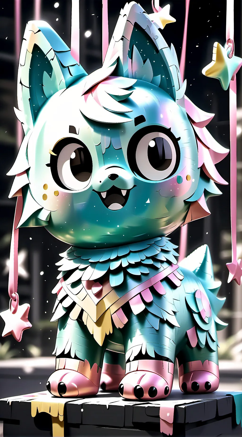 ai character: Yatta The piñata background