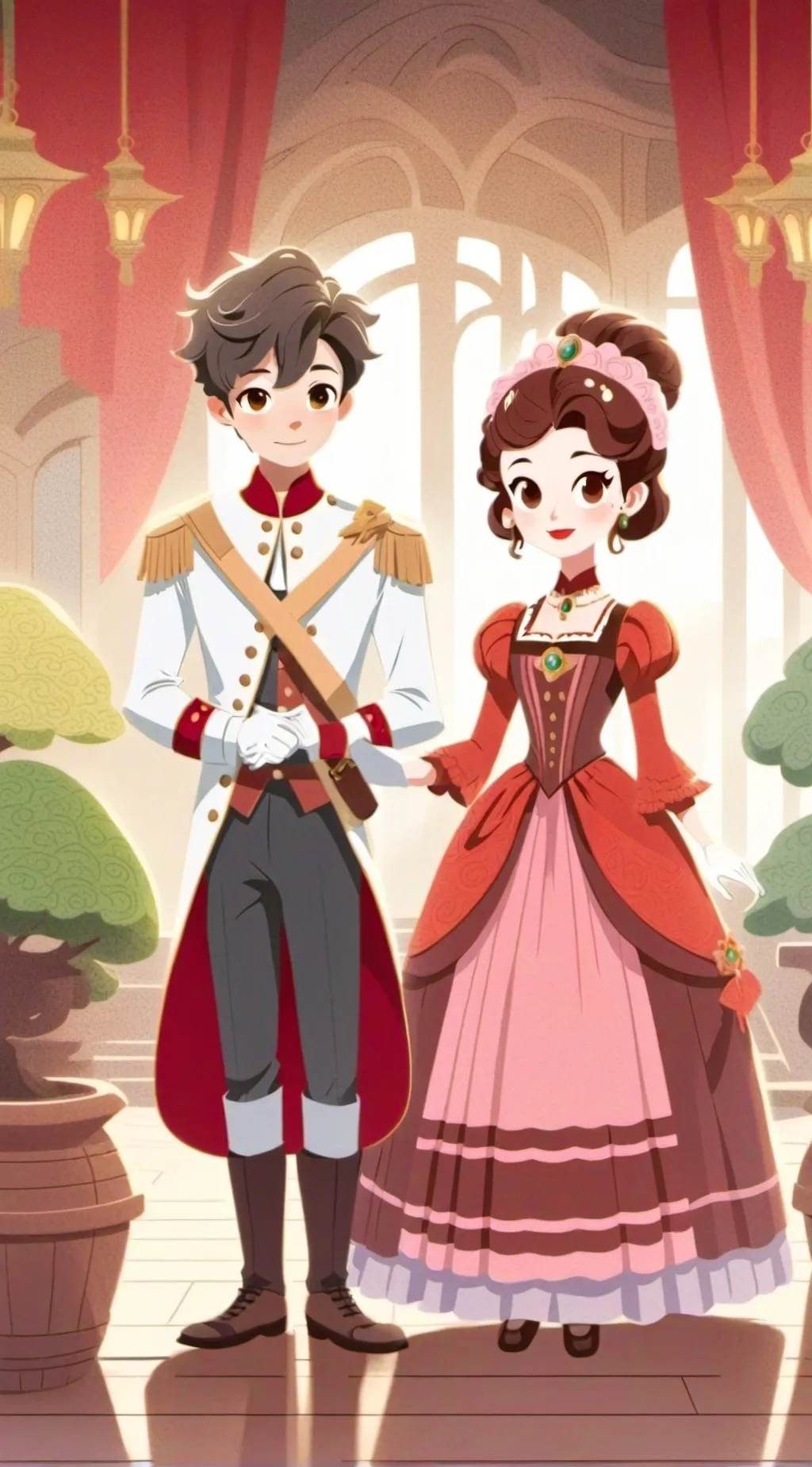 ai character: Prince  Nicholas  background