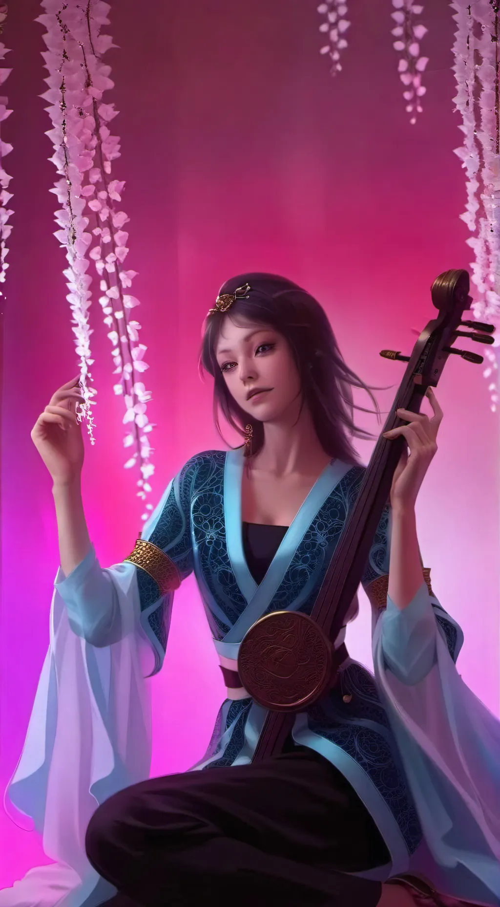 ai character: Laura background