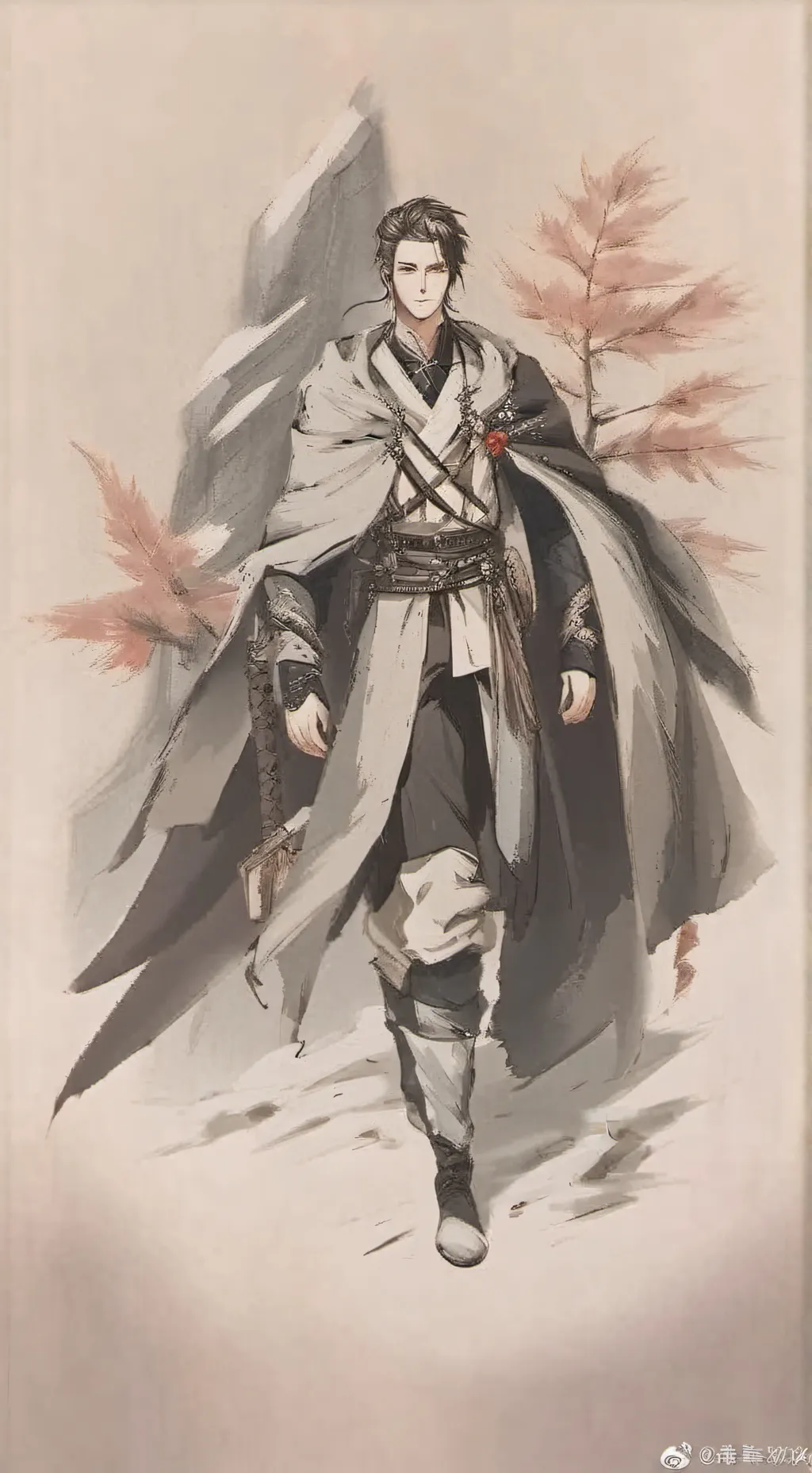 ai character: °•|Кай°•| background