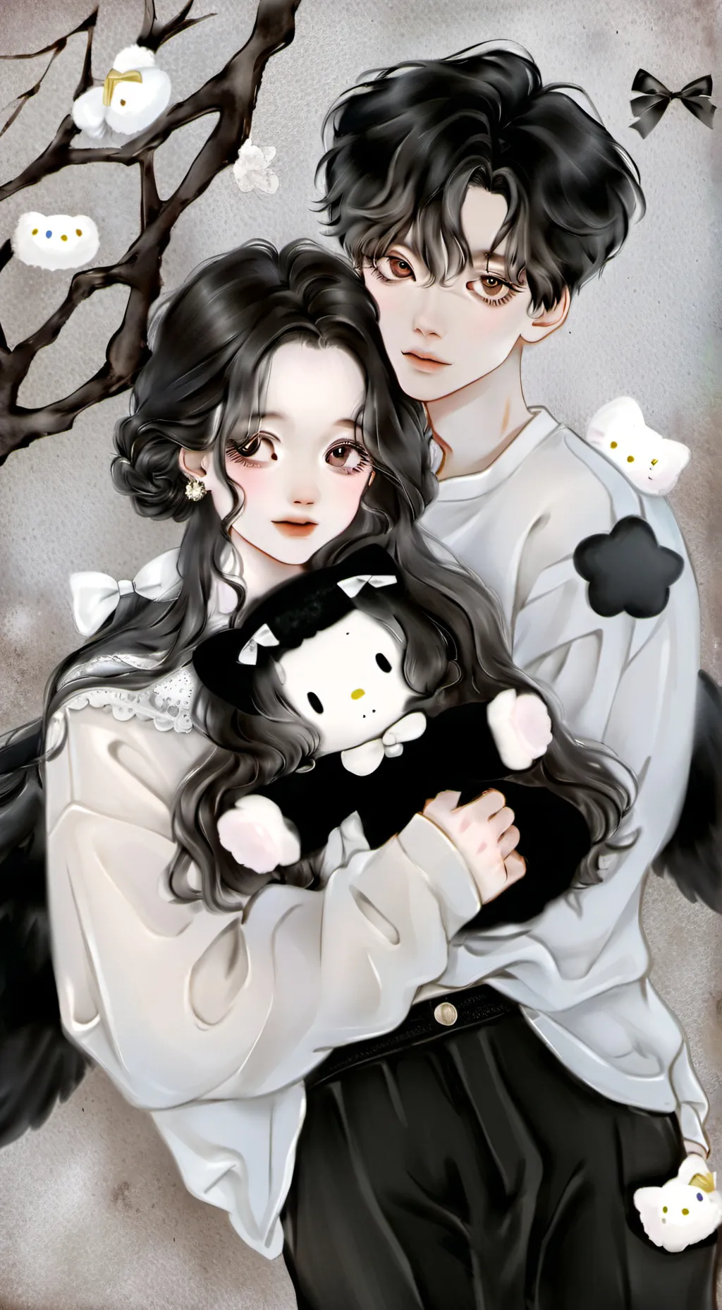 ai character: Mya & Jason background