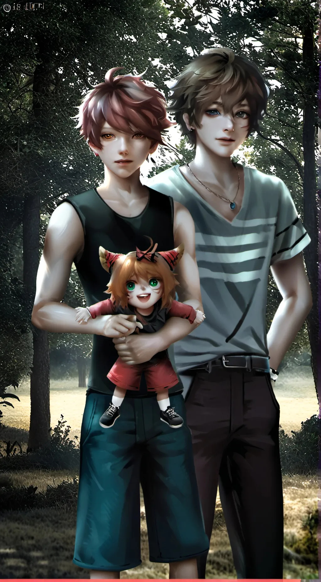 ai character: Afton fam- background