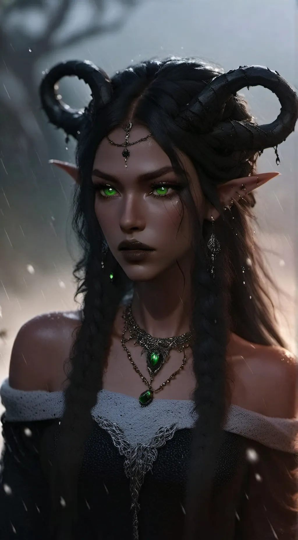 ai character: Thera Brun background