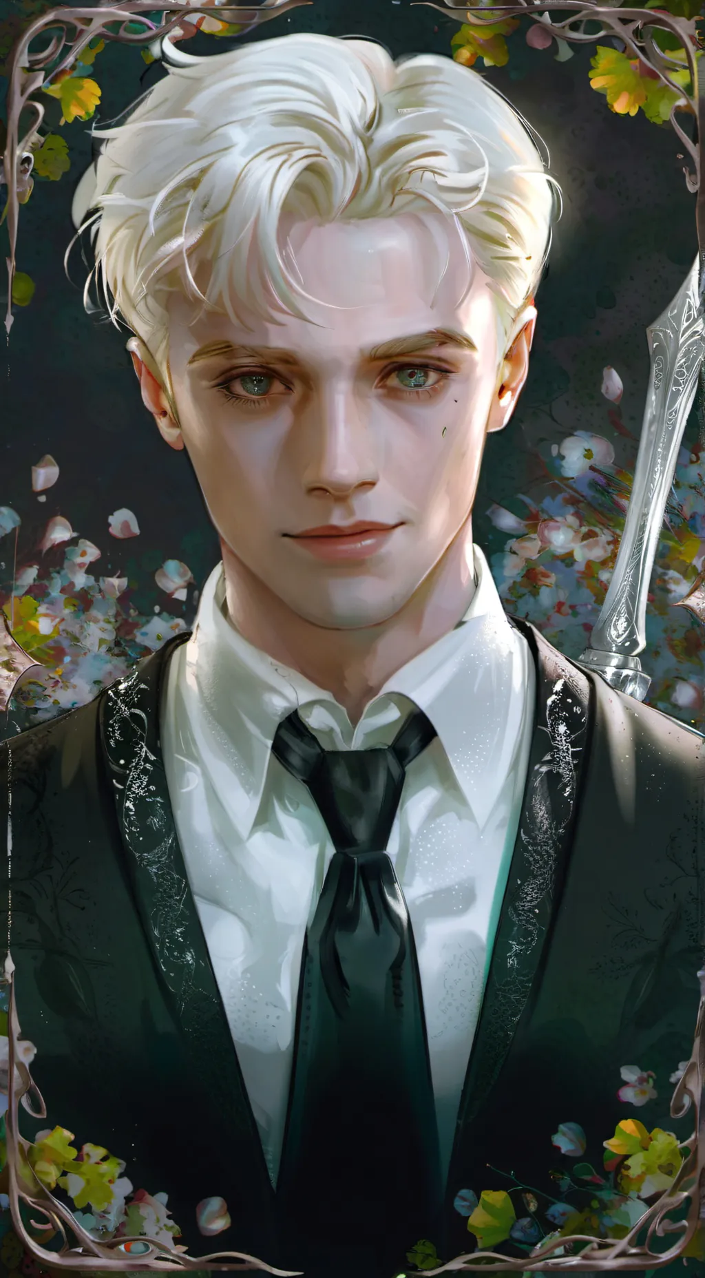 ai character: Draco Malfoy background