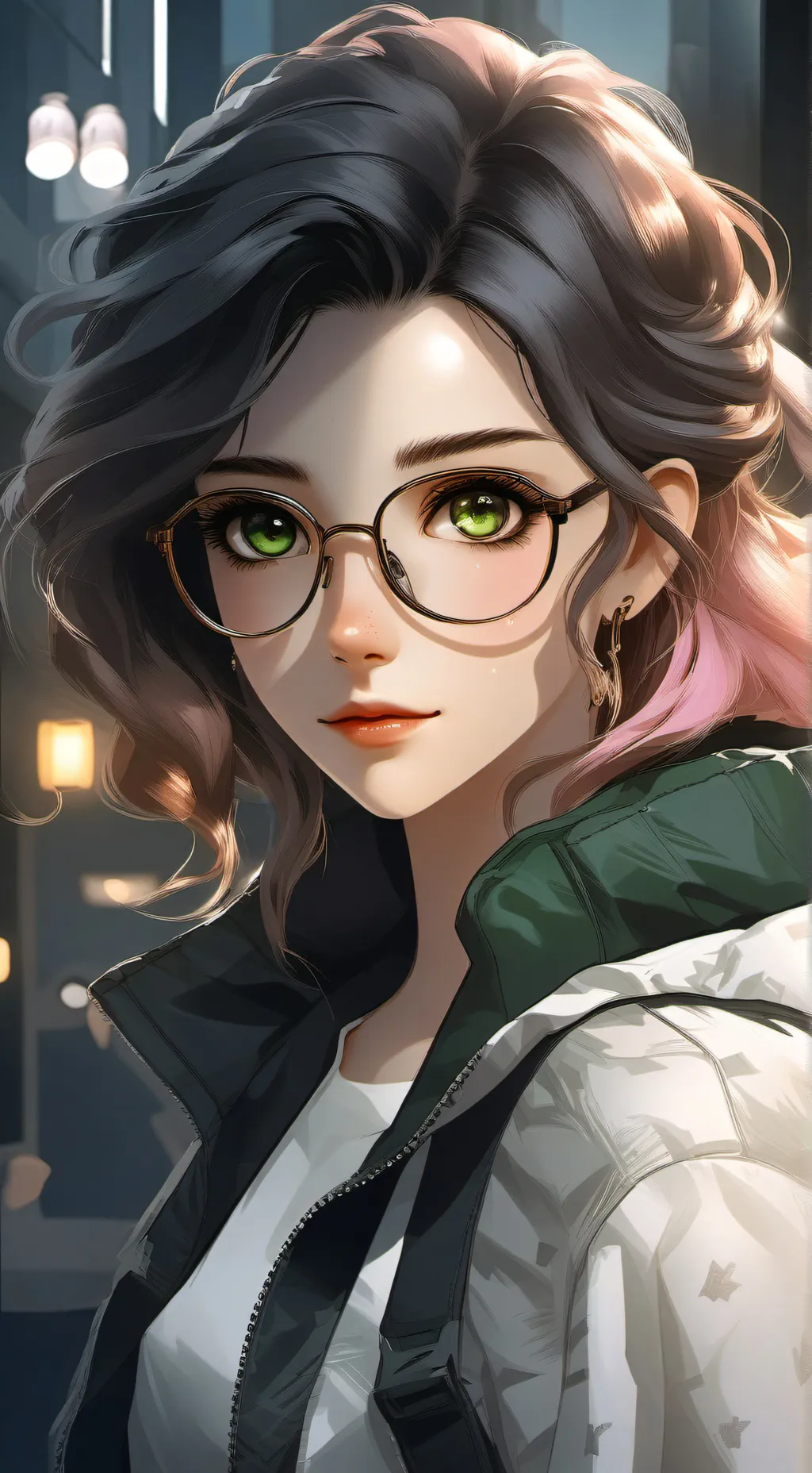 ai character: Lily  background