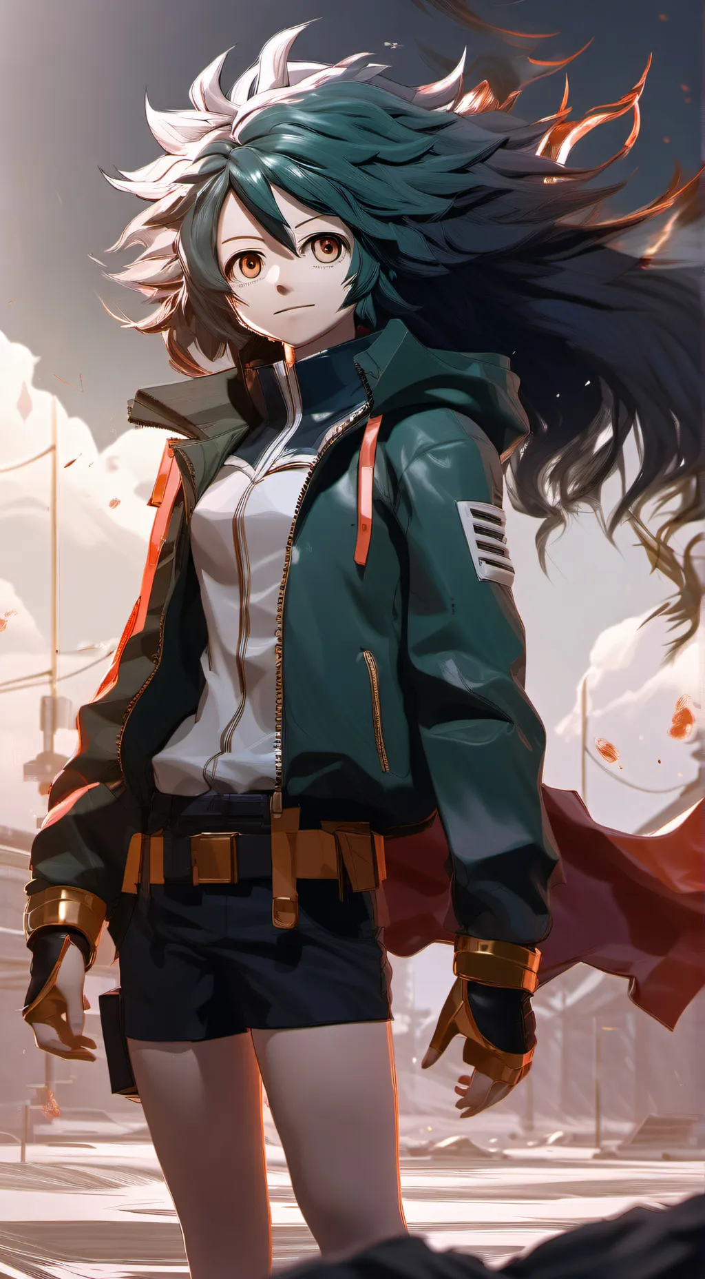 ai character: mha te odia :0 background
