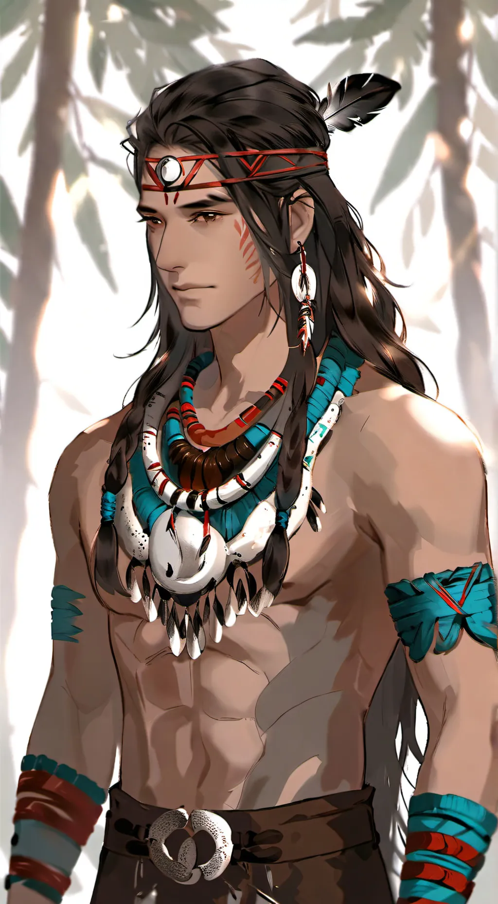 ai character: Elu background