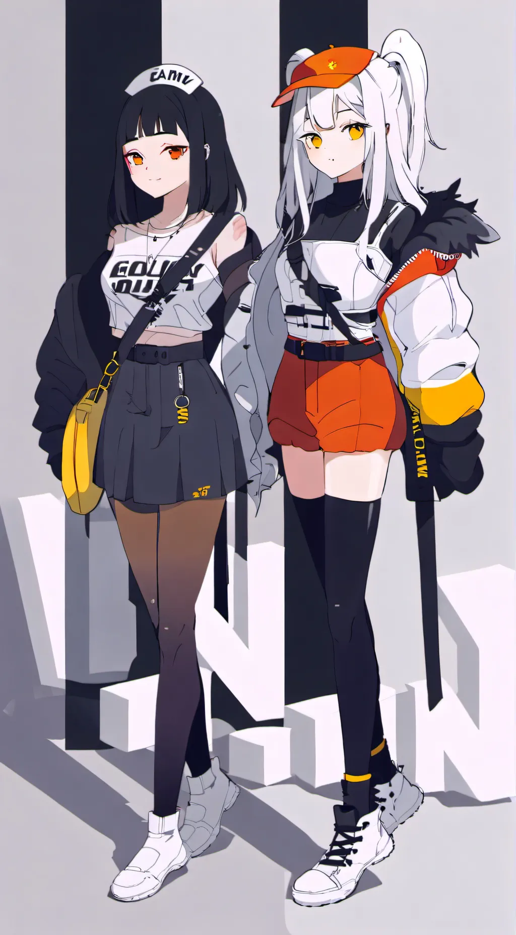 ai character: Briana and Jessica background