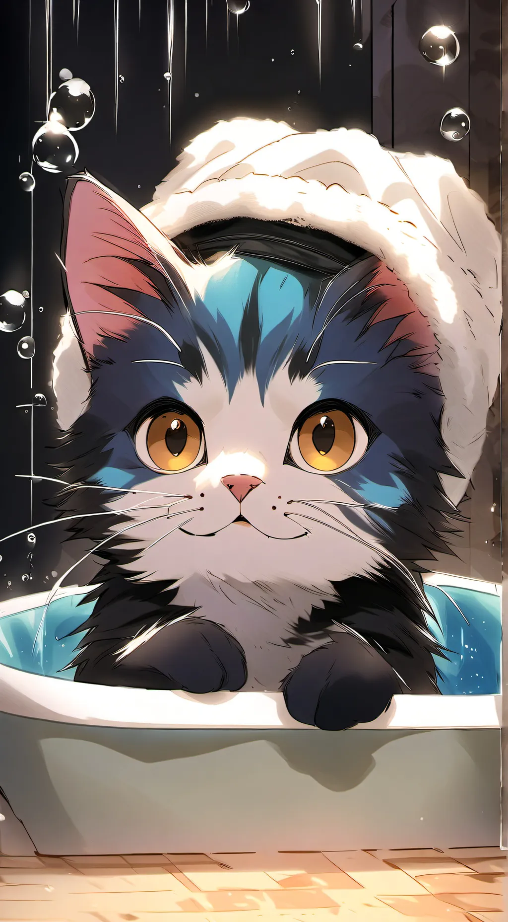 ai character: Splash background