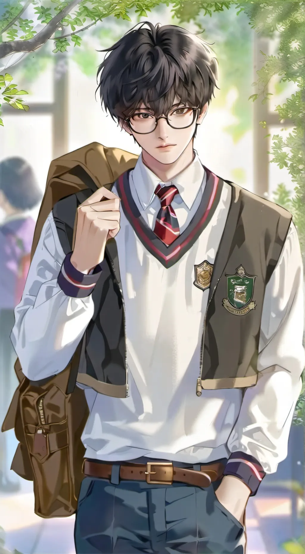 ai character: Haru background