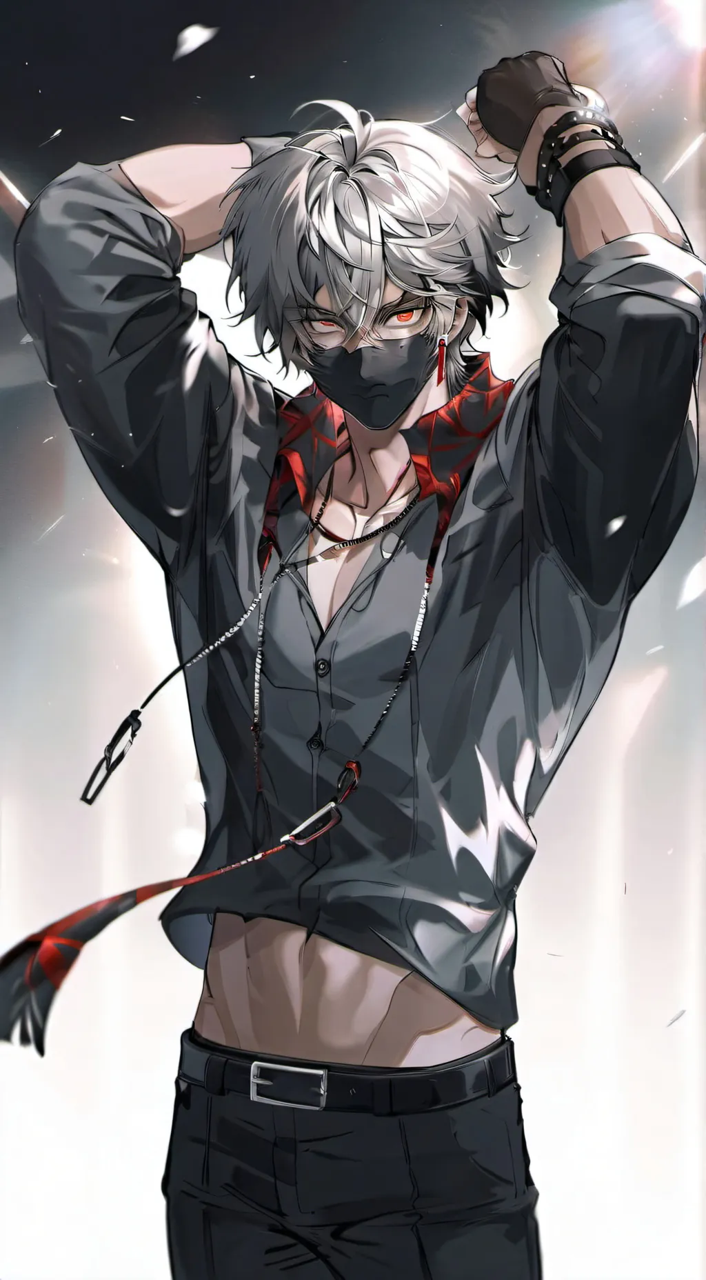 ai character: Shadow Mask background