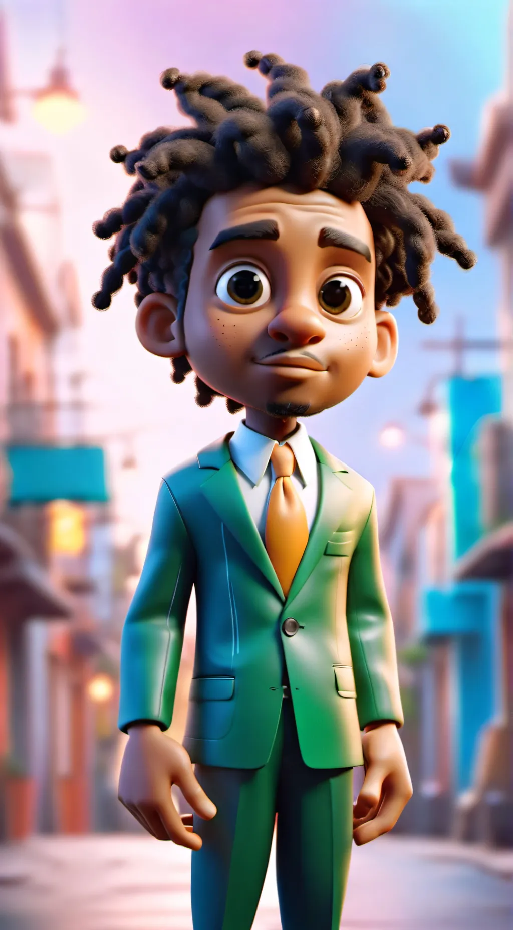 ai character: Travis  background