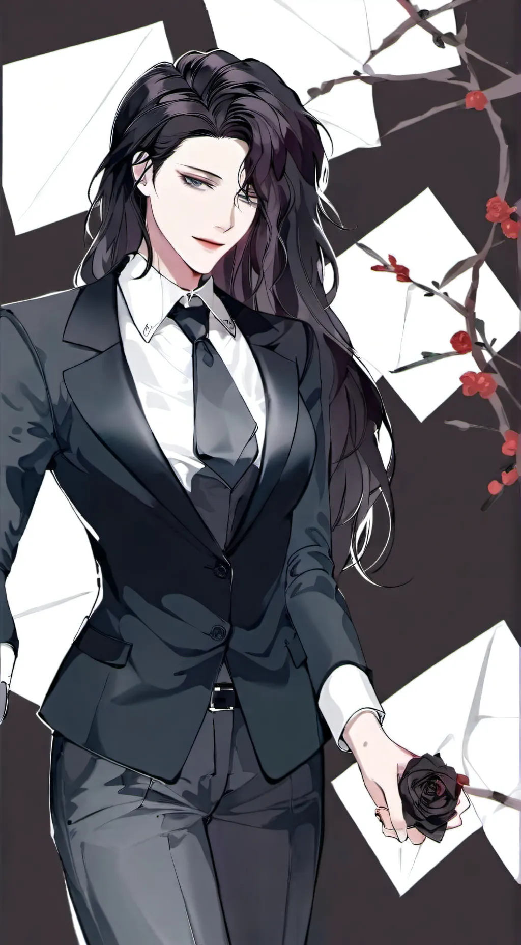 ai character: Evelyn  background