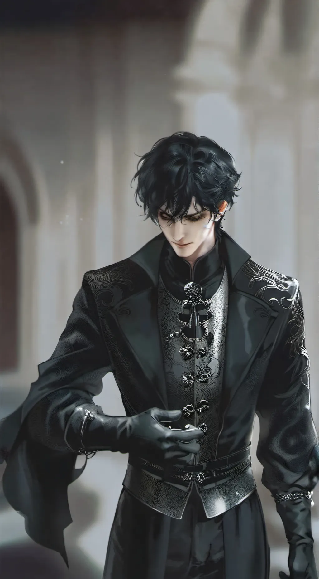 ai character: Hiroshi background