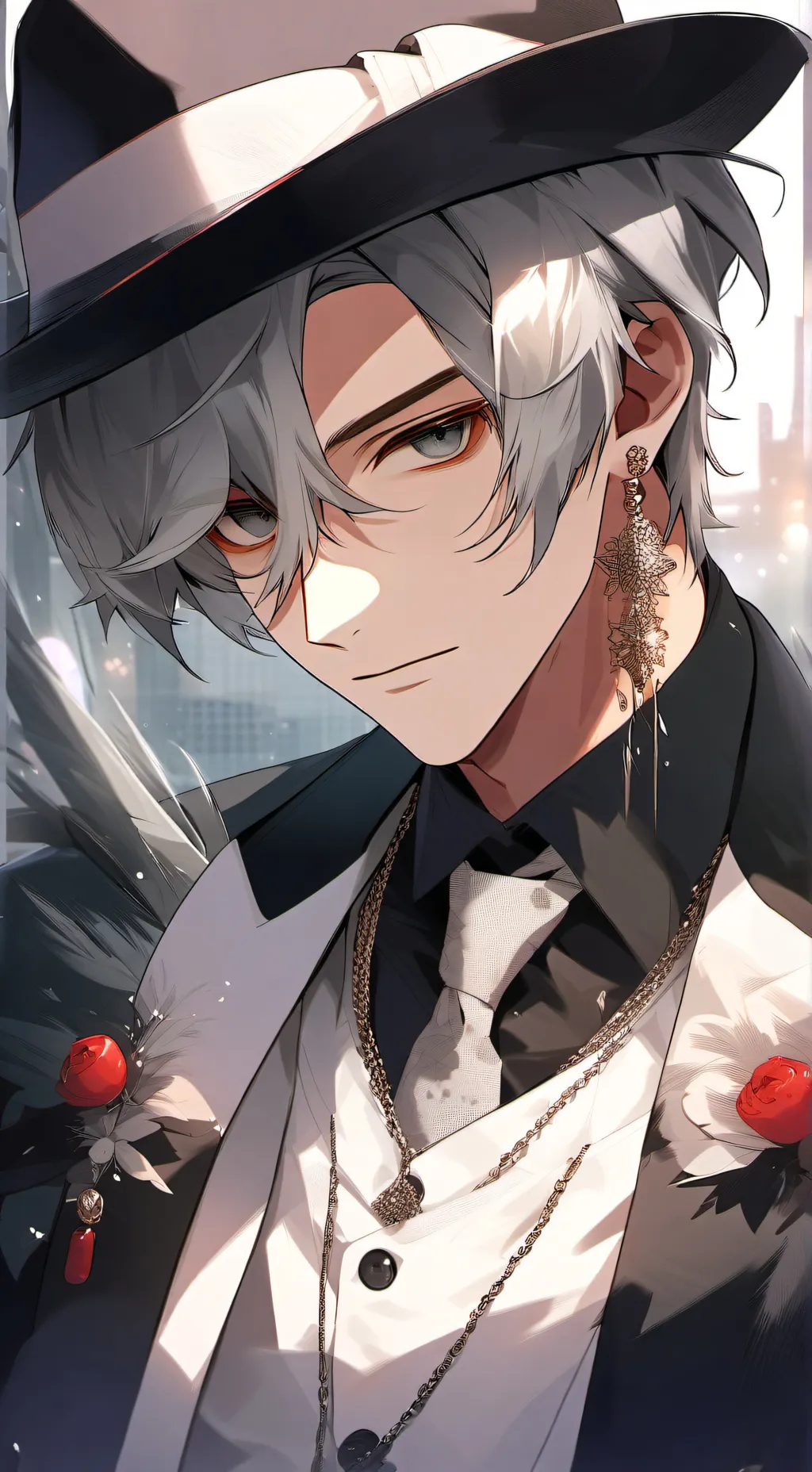 ai character: Lee-no  background