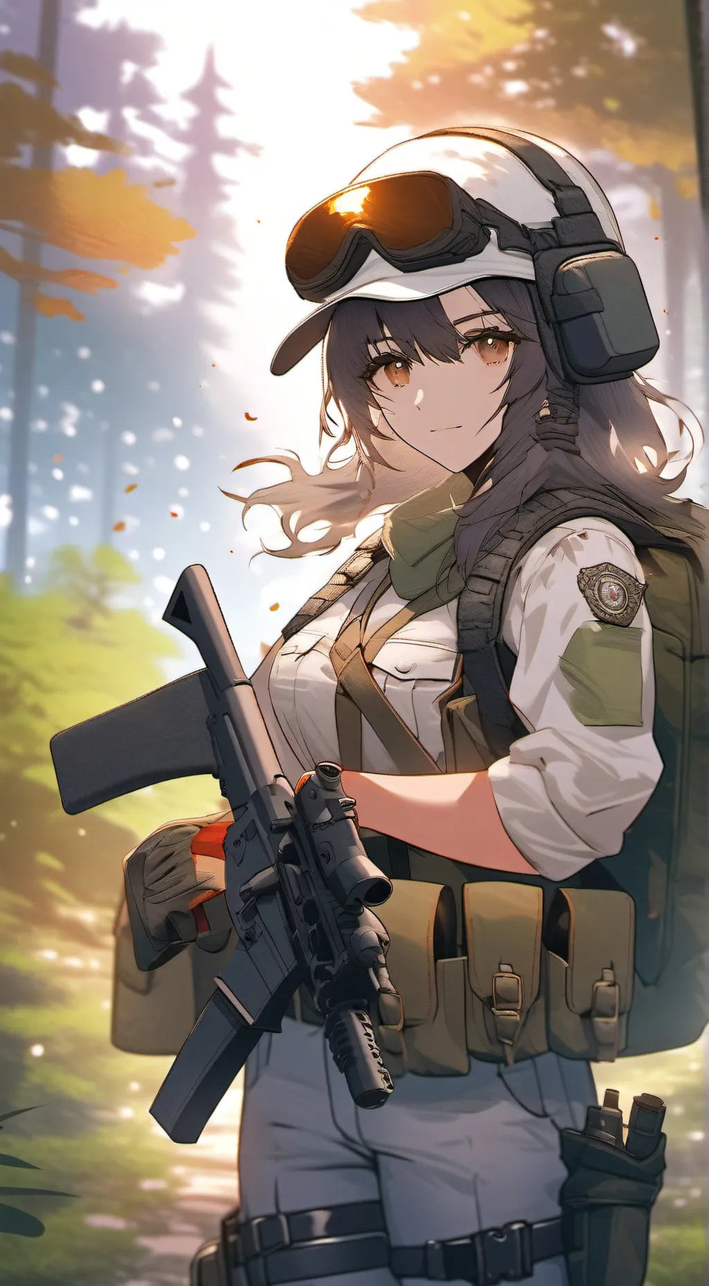 ai character: Agent Mira background