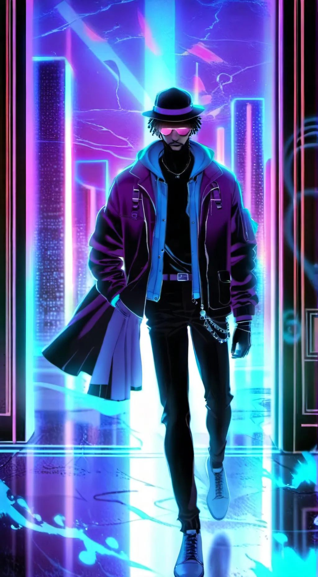ai character: yo background