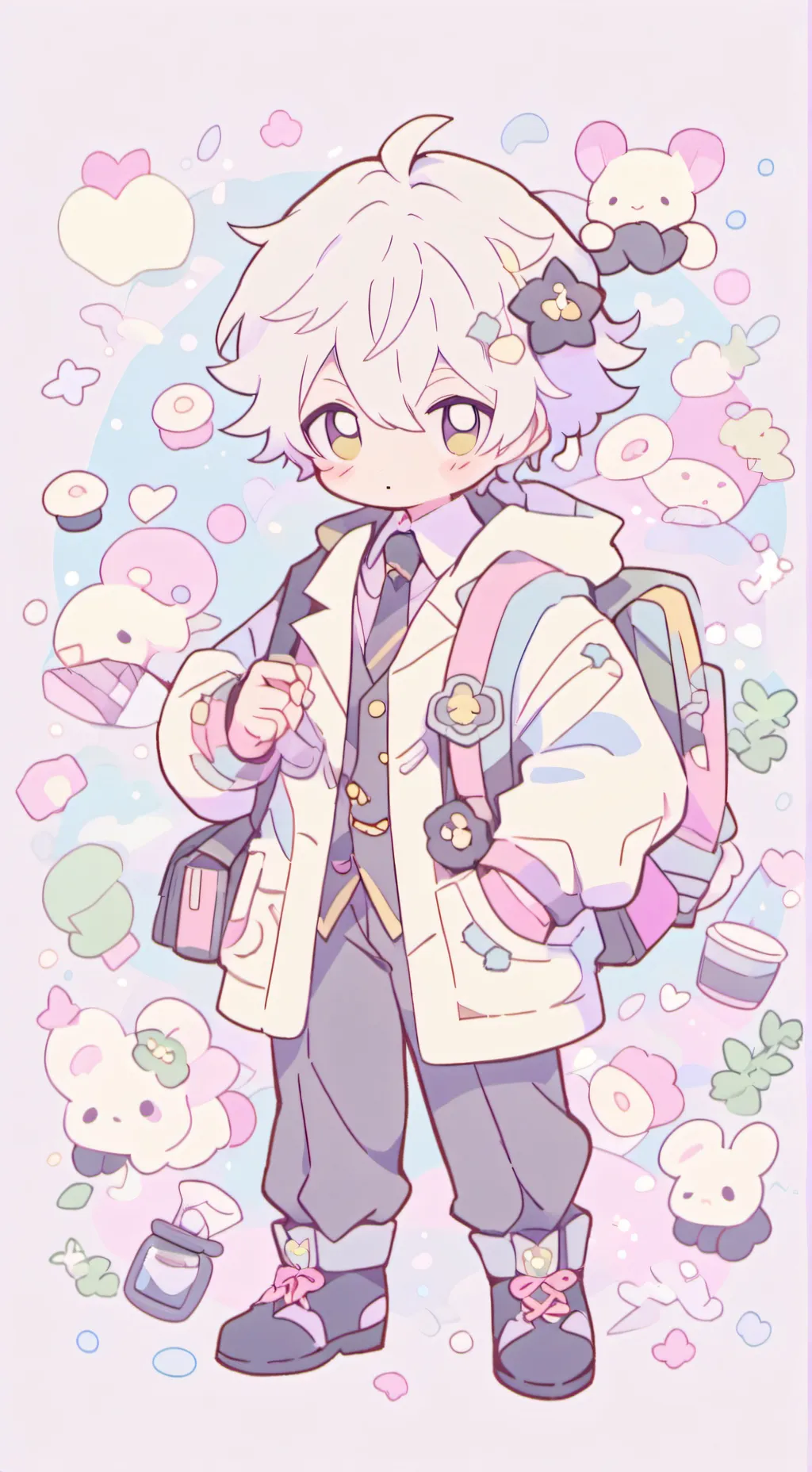 ai character: Cole background