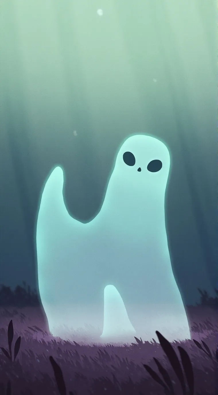 ai character: Talk to a ghost background