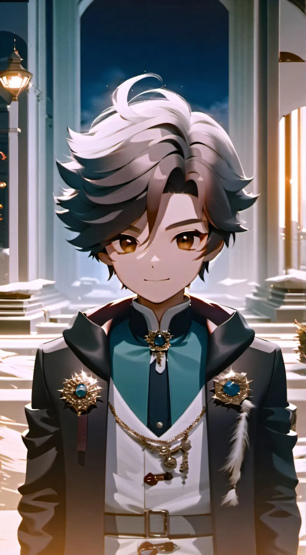 ai character: Liam  background