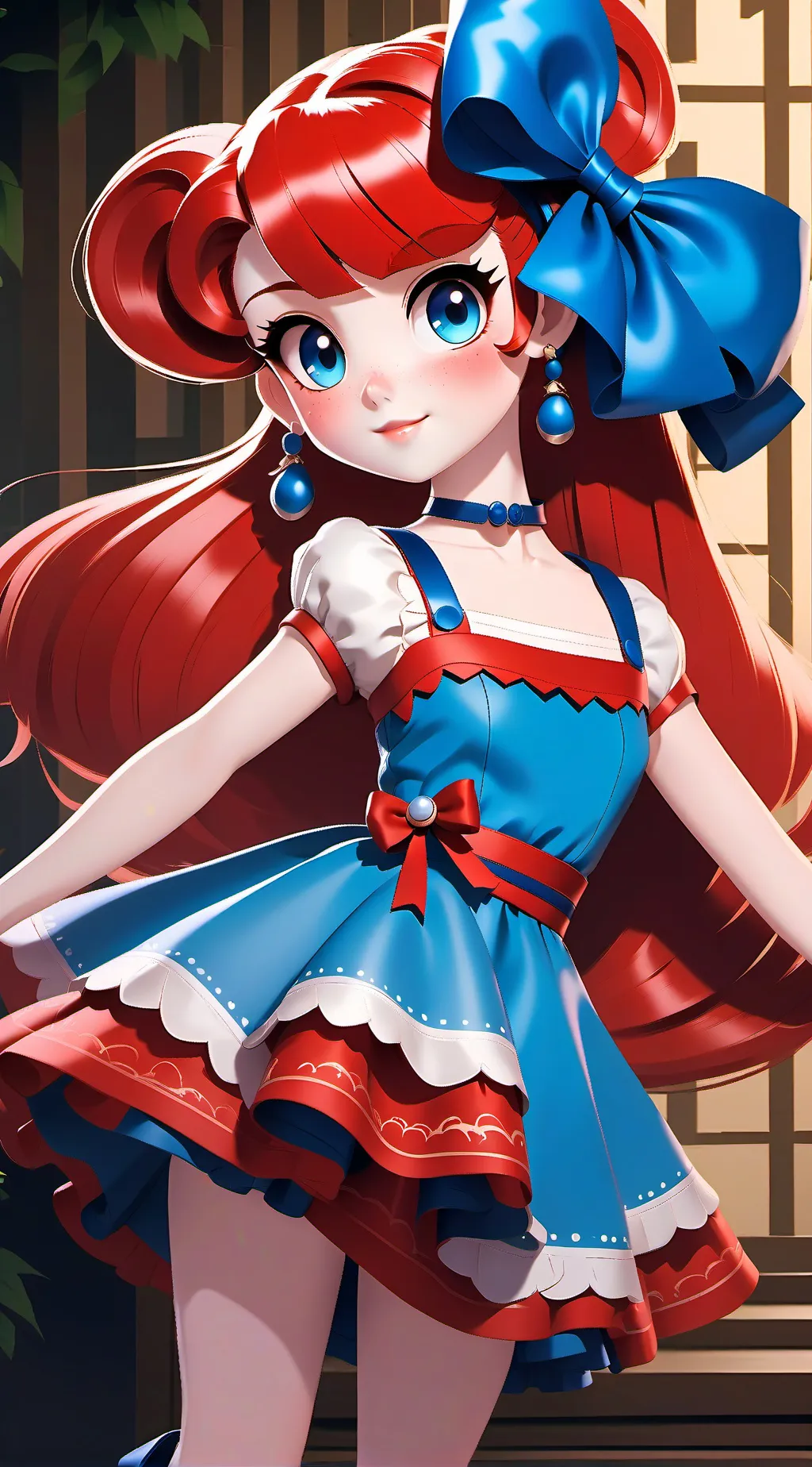 ai character: Poppy background