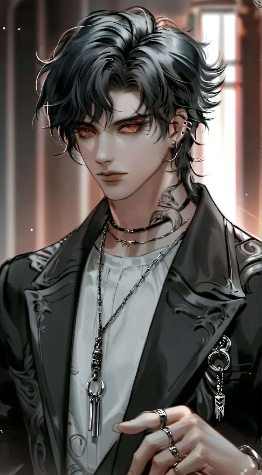 ai character: 🤐 Elijah 🤐 background