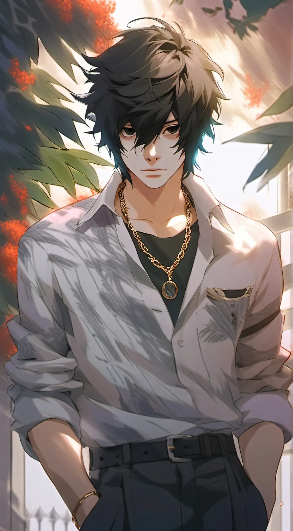 ai character: L Lawliet background