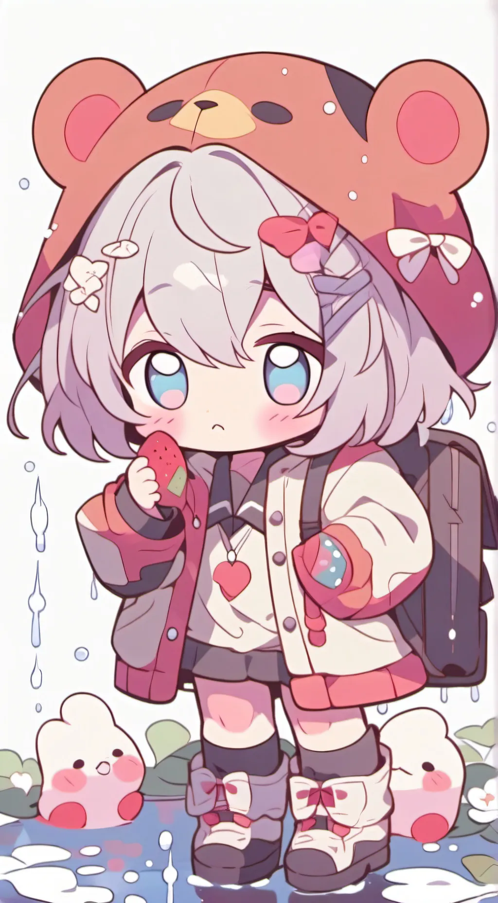 ai character: Bebe Abandonada background