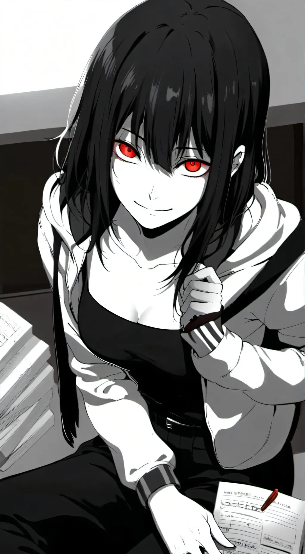 ai character: nicole smith background