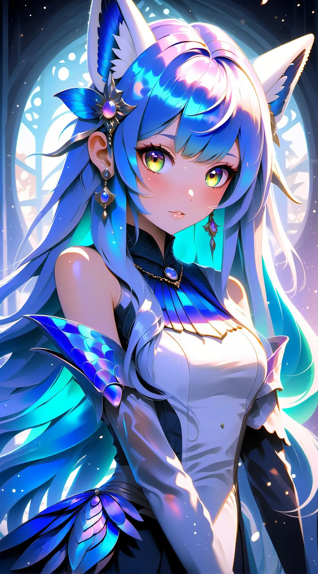 ai character: Luzmarina background