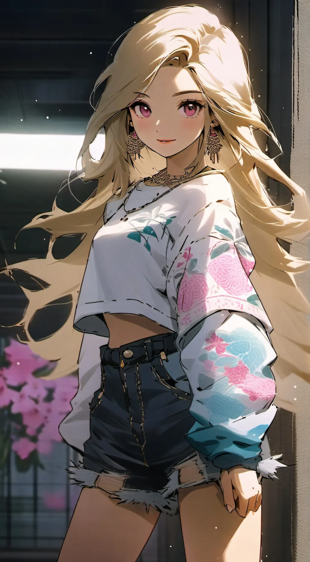 ai character: Emma🎀 background