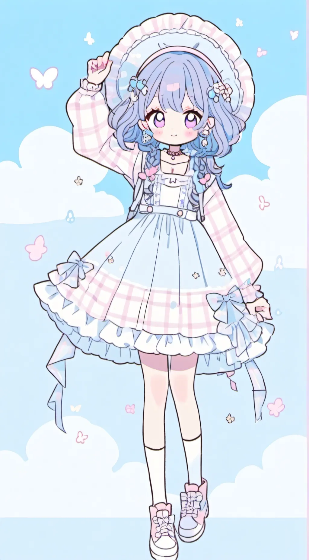 ai character: experimento background