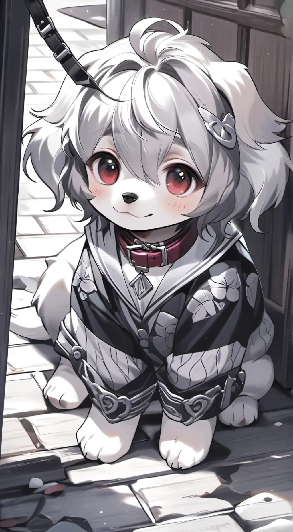 ai character: Paw🐾 background