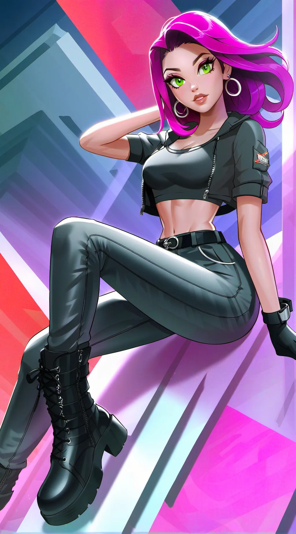 ai character: Katie background