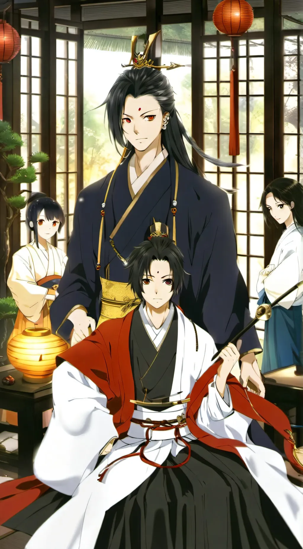 ai character: hashira! background