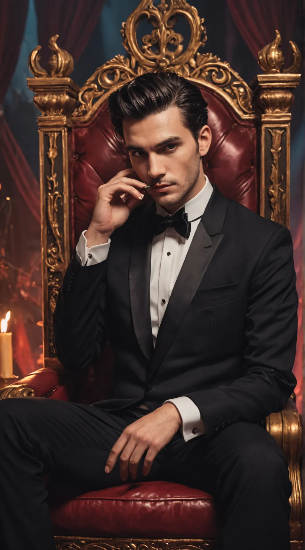 ai character: Lucifer Morningstar background