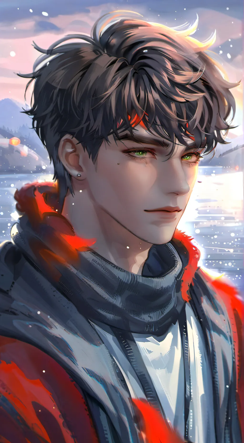 ai character: Milo background