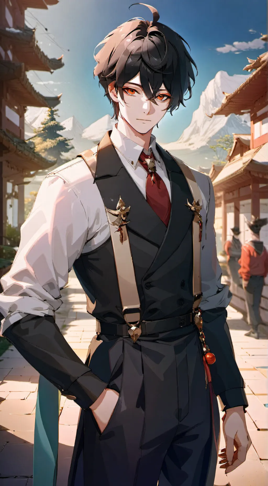 ai character: Tu enamorado xd background