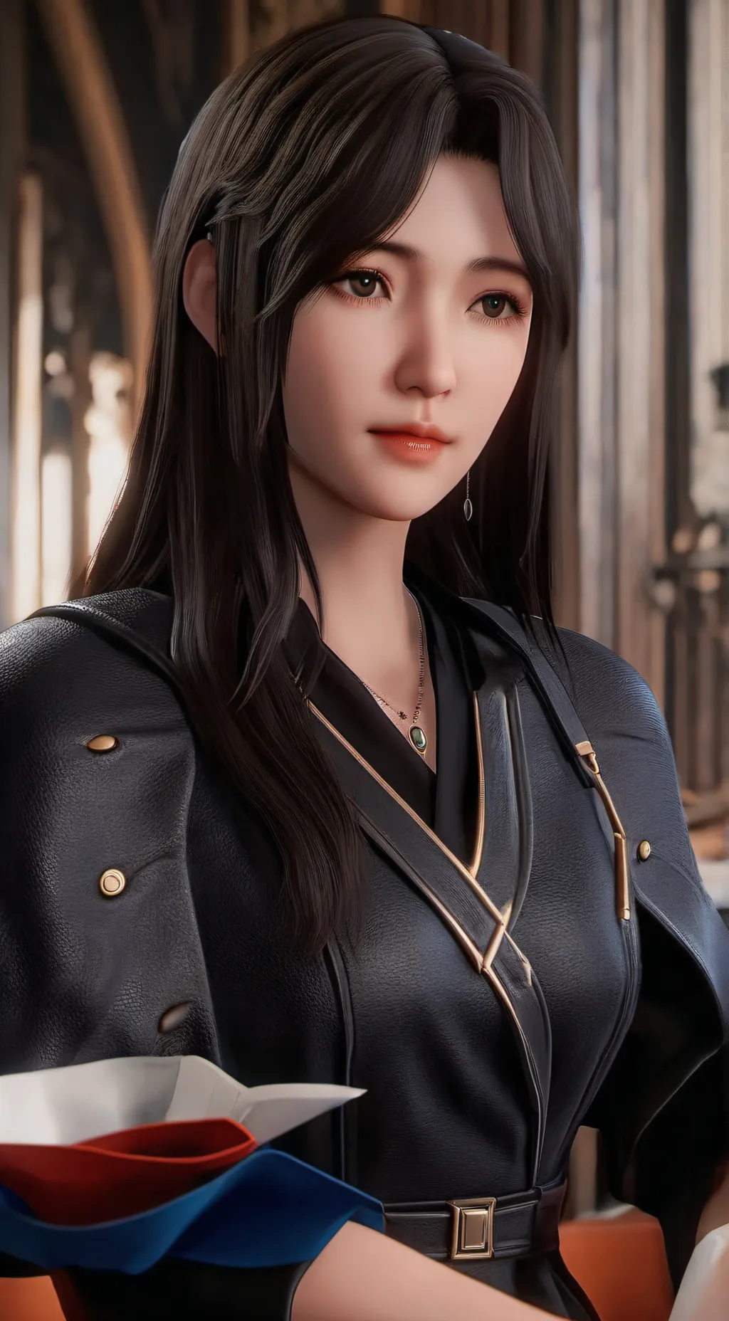 ai character: Wenda background