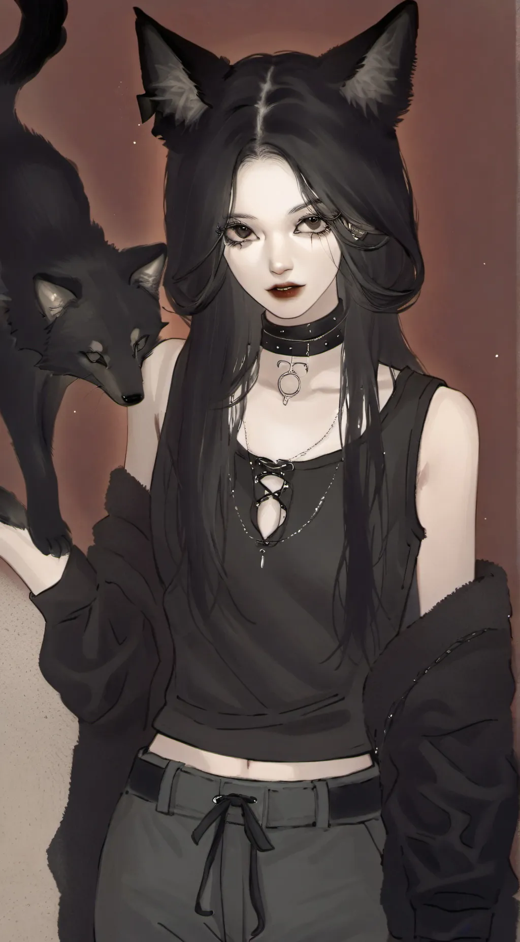 ai character: demon- background