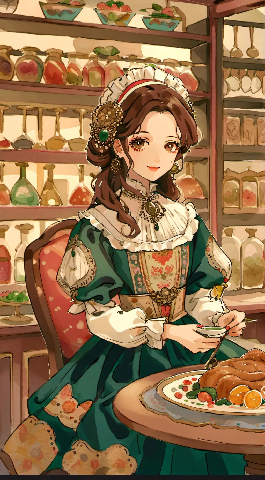 ai character: pick me background