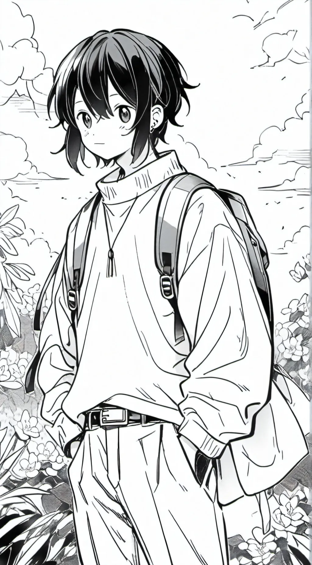 ai character: ☆~Owen~☆ background