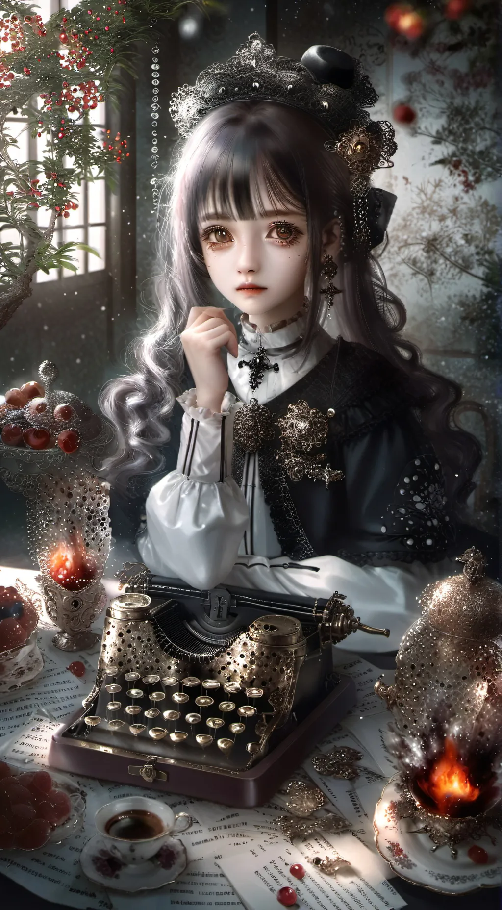 ai character: hanako kun y tu background