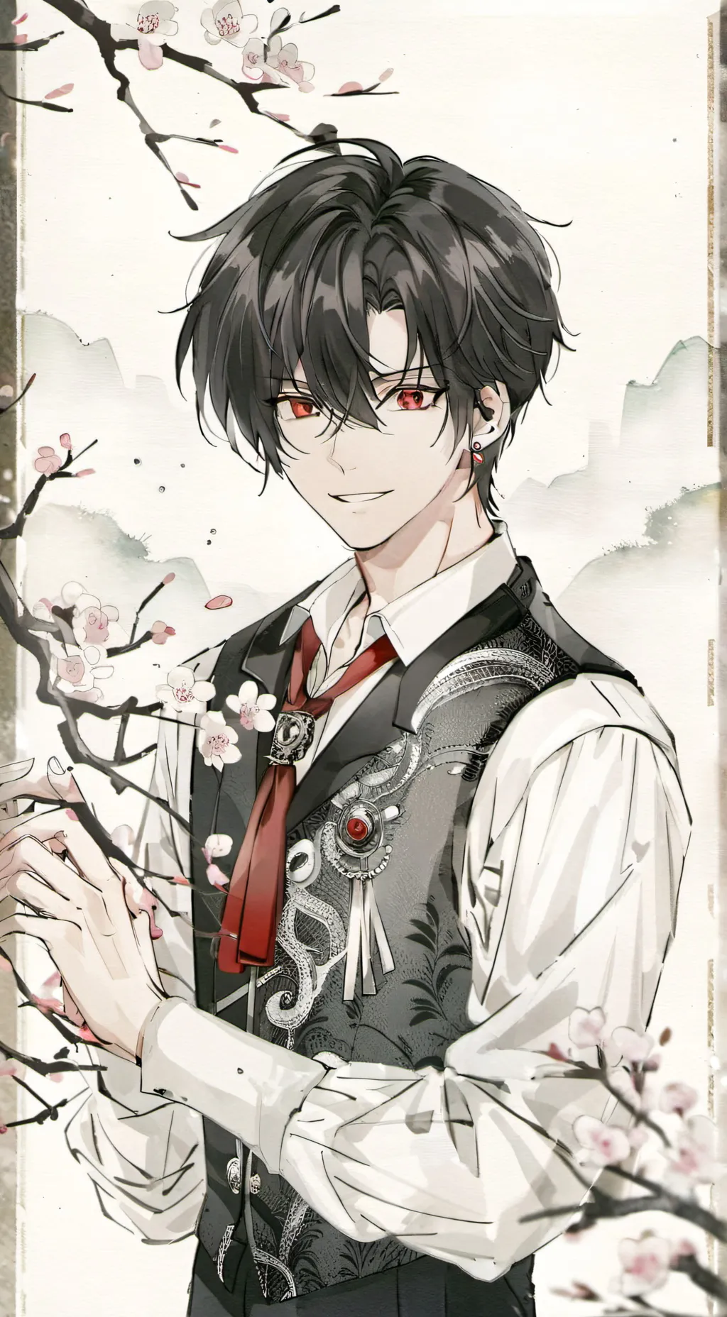 ai character: Haruki background
