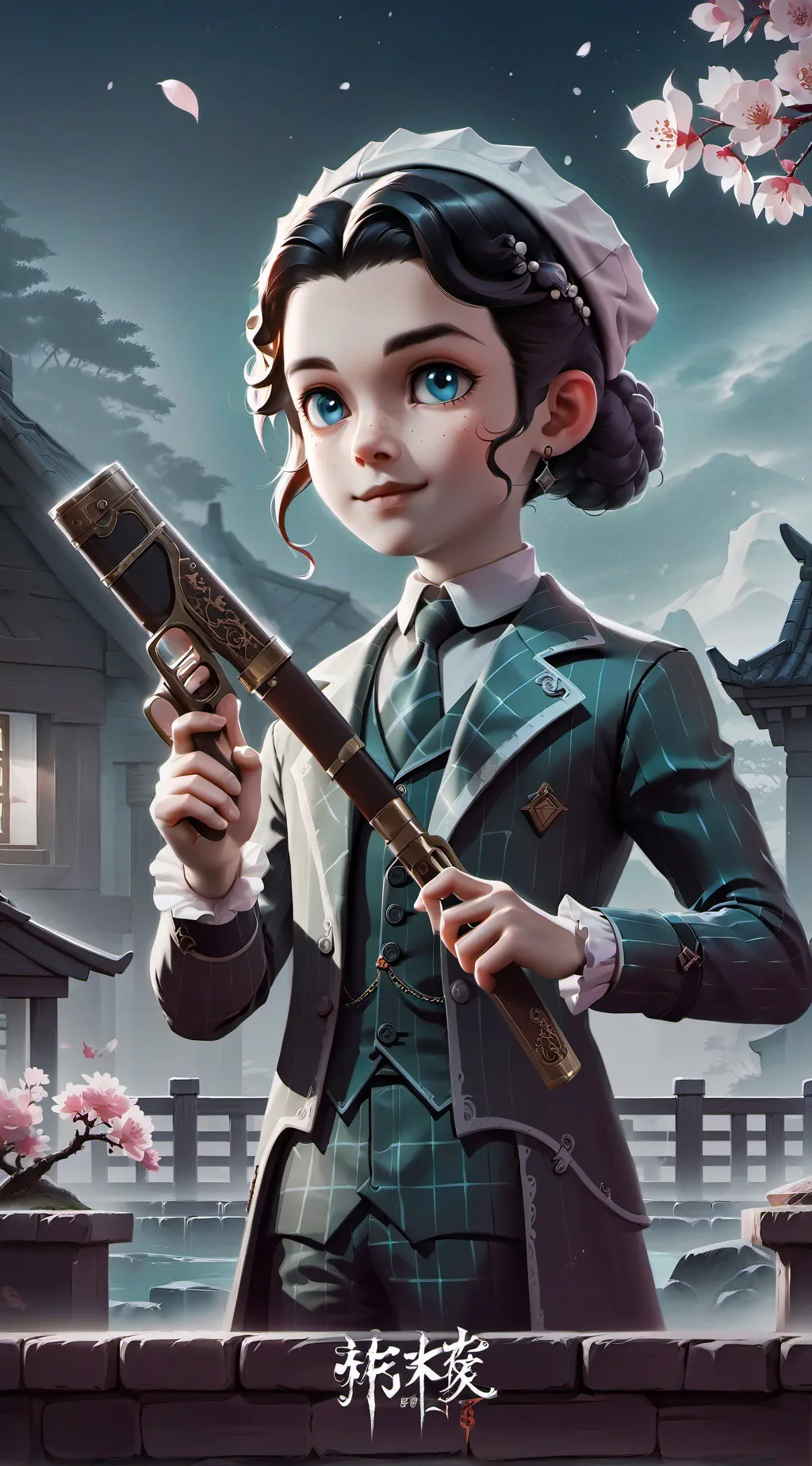 ai character: the prank sprunky background