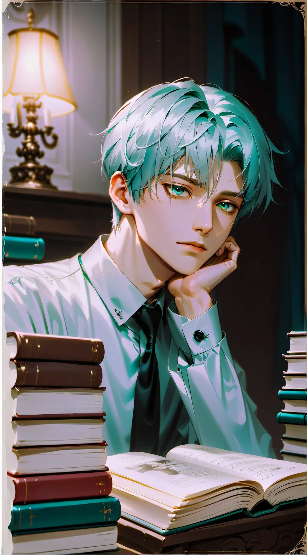 ai character: Zane  background