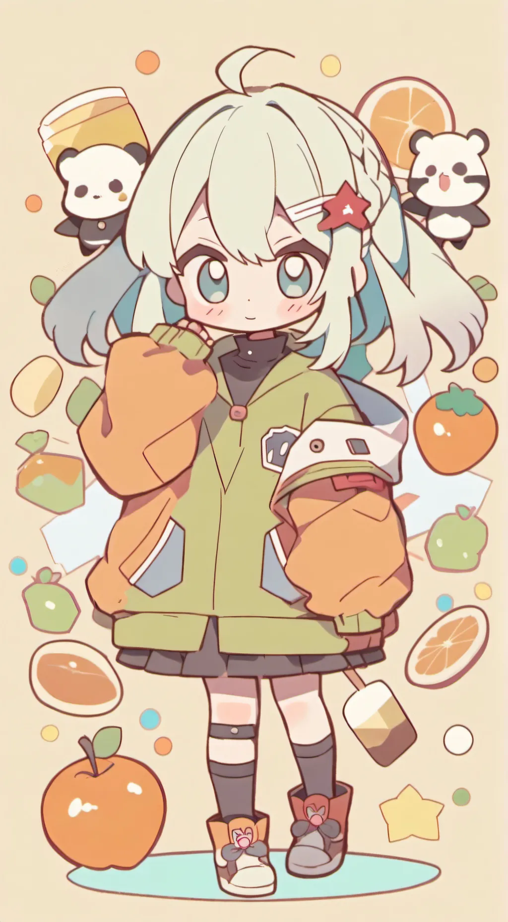 ai character: mha background