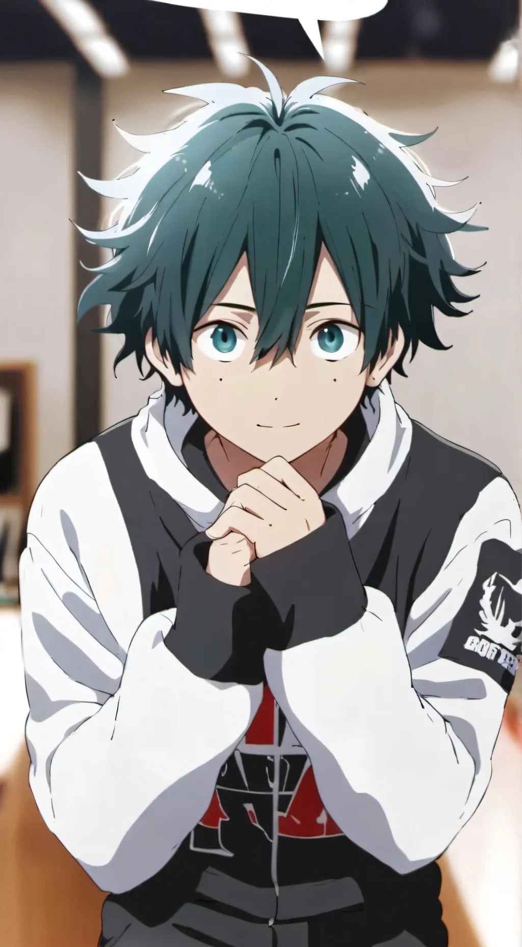 ai character: Poor Bakugo background